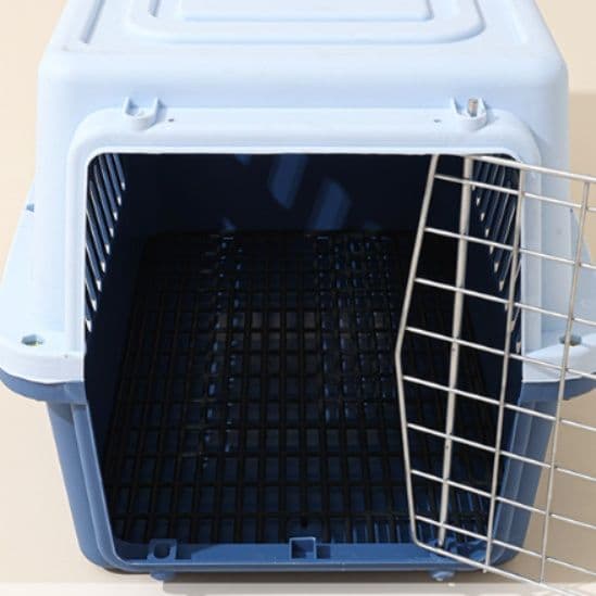 犬キャリーバッグ 通気性抜群ハードキャリーバッグ取っ手付き