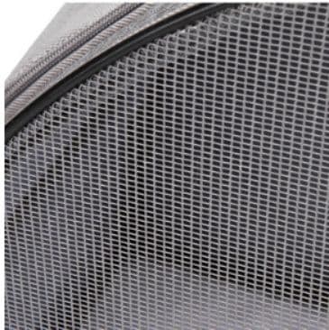 犬キャリーバッグ 通気性抜群メッシュ窓付き小型犬用ペットバッグ