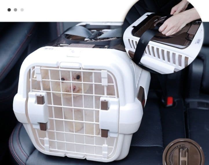 犬キャリーバッグ 通気性抜群ハードキャリーバッグ