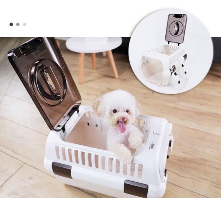 犬キャリーバッグ 通気性抜群ハードキャリーバッグ