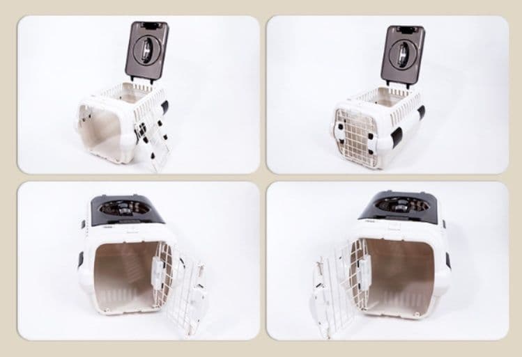 犬キャリーバッグ 通気性抜群ハードキャリーバッグ