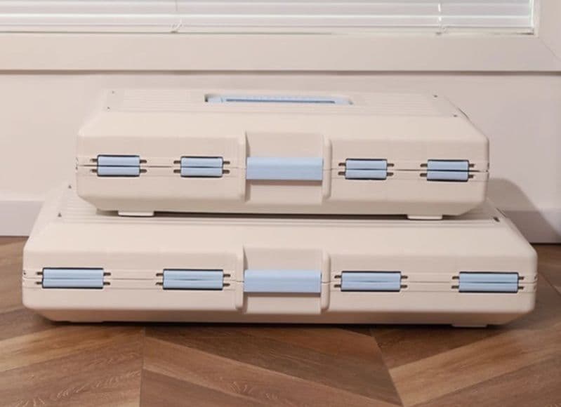 犬キャリーバッグ 移動式キャスター付き大型犬用ハードキャリーケージ