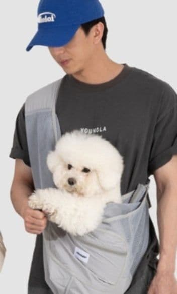 犬キャリーバッグ 通気性抜群メッシュ素材ペット用斜めがけ抱っこバッグ