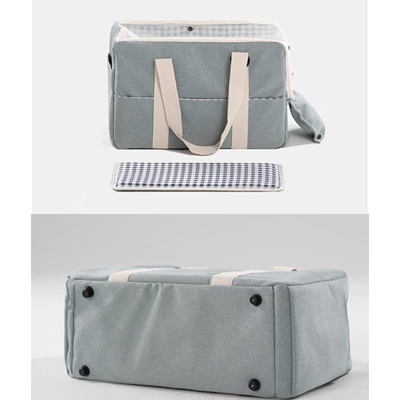 犬キャリーバッグ 旅行用多機能トート型犬キャリーバッグ