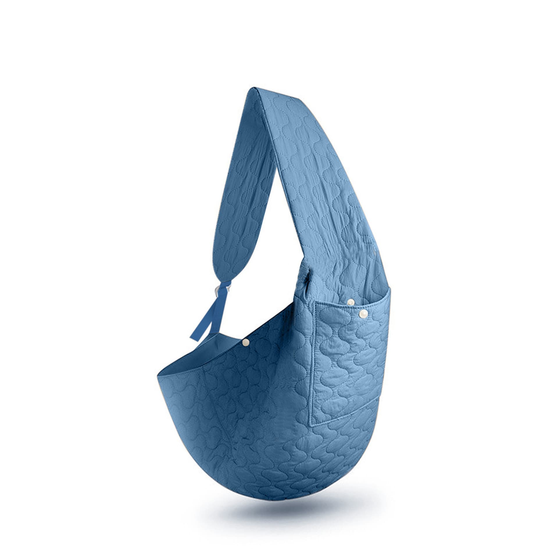 犬キャリーバッグ キルティング仕立て抱っこ型ペット用肩掛け鞄