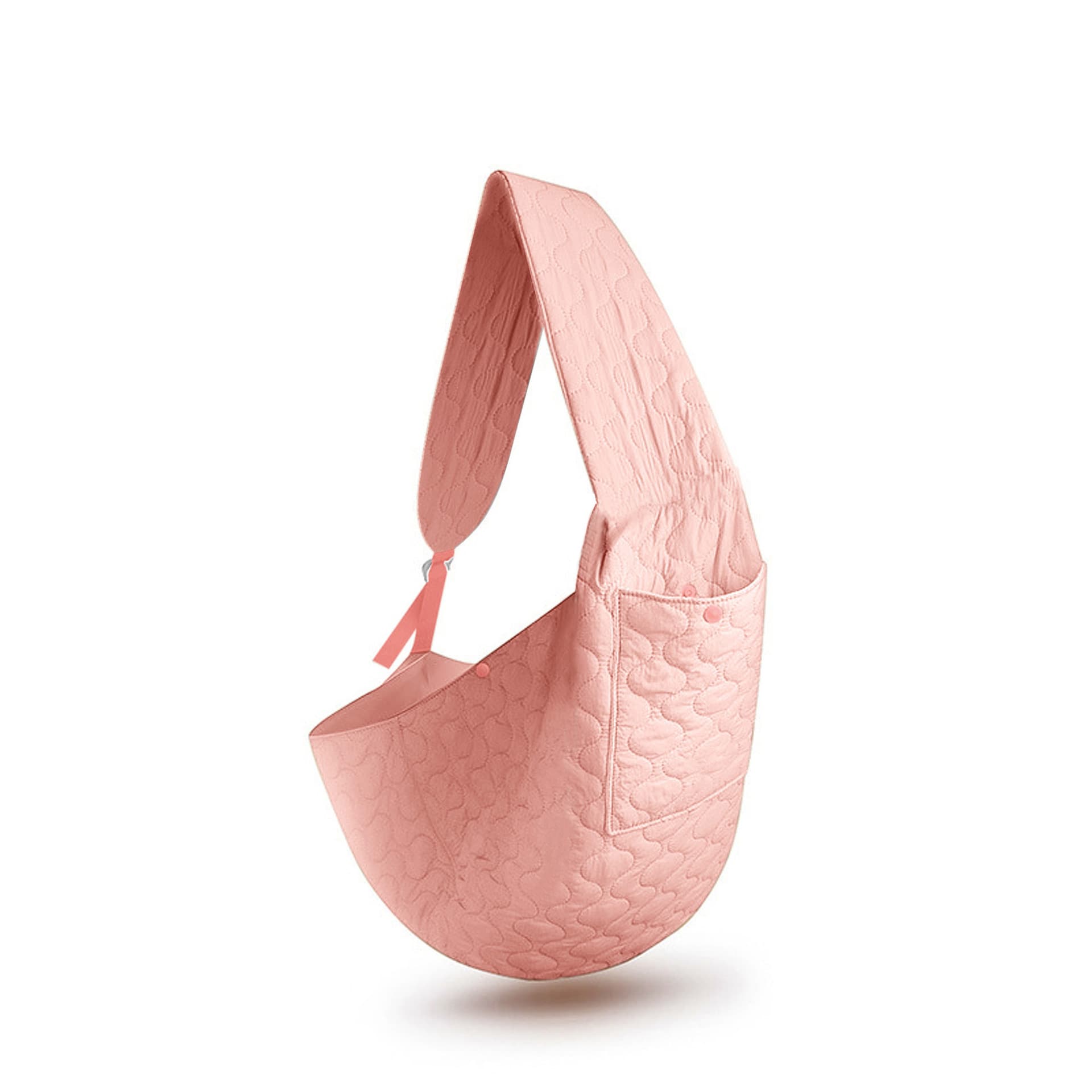 犬キャリーバッグ キルティング仕立て抱っこ型ペット用肩掛け鞄